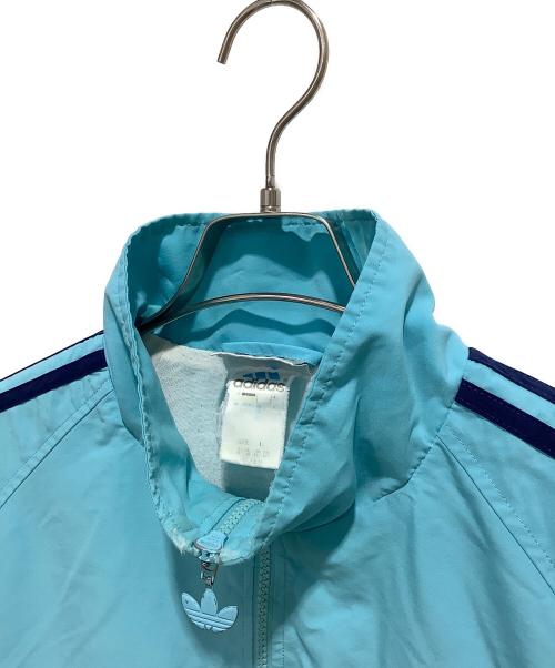 adidas（アディダス）adidas (アディダス) トラックジャケット スカイブルー サイズ:Lの古着・服飾アイテム