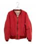 PINK HOUSE（ピンクハウス）の古着「MA-1ジャケット」｜レッド