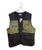 ATOMSアトモス）の古着「Utility Vest」｜ブラック×カーキ