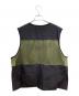 ATOMS (アトモス) Utility Vest ブラック×カーキ サイズ:XL：7000円