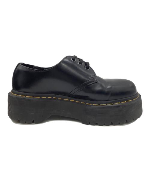 Dr.Martens（ドクターマーチン）Dr.Martens (ドクターマーチン) QUAD 3ホール シューズ ブラック サイズ:UK3の古着・服飾アイテム
