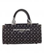 CASTELBAJACカステルバジャック）の古着「ヴェルサ 2WAYバッグ」｜ブラック×ホワイト