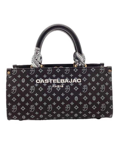 CASTELBAJAC（カステルバジャック）CASTELBAJAC (カステルバジャック) ヴェルサ 2WAYバッグ ブラック×ホワイトの古着・服飾アイテム