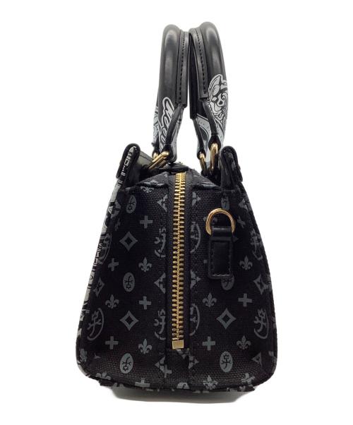 CASTELBAJAC（カステルバジャック）CASTELBAJAC (カステルバジャック) ヴェルサ 2WAYバッグ ブラック×ホワイトの古着・服飾アイテム