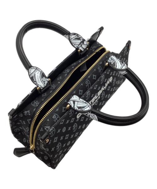 CASTELBAJAC（カステルバジャック）CASTELBAJAC (カステルバジャック) ヴェルサ 2WAYバッグ ブラック×ホワイトの古着・服飾アイテム