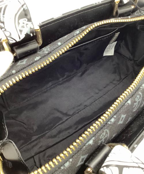 CASTELBAJAC（カステルバジャック）CASTELBAJAC (カステルバジャック) ヴェルサ 2WAYバッグ ブラック×ホワイトの古着・服飾アイテム