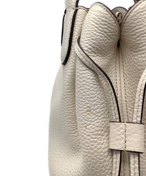 Kate Spade（ケイトスペード）Kate Spade (ケイトスペード) ハンドバッグ ホワイトの古着・服飾アイテム