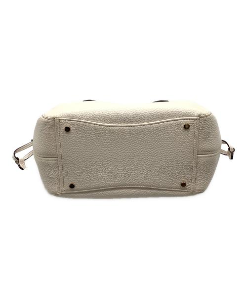 Kate Spade（ケイトスペード）Kate Spade (ケイトスペード) ハンドバッグ ホワイトの古着・服飾アイテム