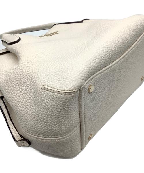 Kate Spade（ケイトスペード）Kate Spade (ケイトスペード) ハンドバッグ ホワイトの古着・服飾アイテム