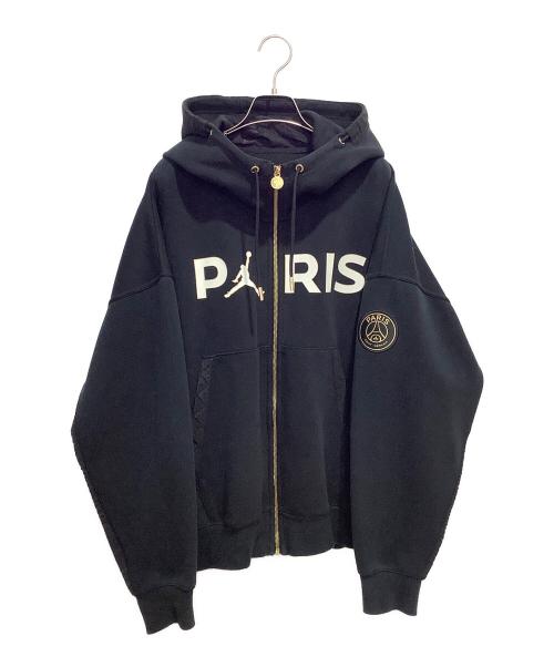 NIKE（ナイキ）NIKE (ナイキ) ジョーダン PSG トラベル フルジップ ブラック サイズ:XLの古着・服飾アイテム