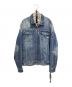 KITH（キス）の古着「バックロゴ3WAYデニムジャケット」｜ブルー