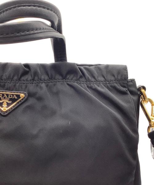 PRADA（プラダ）PRADA (プラダ) 2WAYショルダーバッグ ブラックの古着・服飾アイテム
