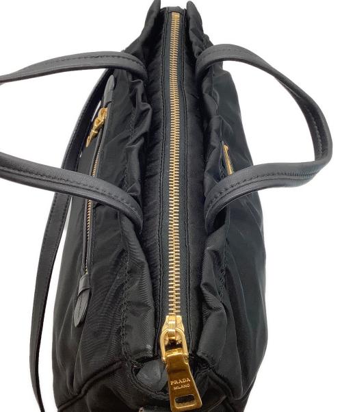 PRADA（プラダ）PRADA (プラダ) 2WAYショルダーバッグ ブラックの古着・服飾アイテム