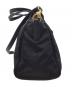 中古・古着 PRADA (プラダ) 2WAYショルダーバッグ ブラック：32000円