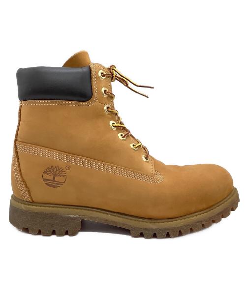 Timberland（ティンバーランド）Timberland (ティンバーランド) 6インチ プレミアム ウォータープルーフ ブーツ ベージュ サイズ:7.5Wの古着・服飾アイテム
