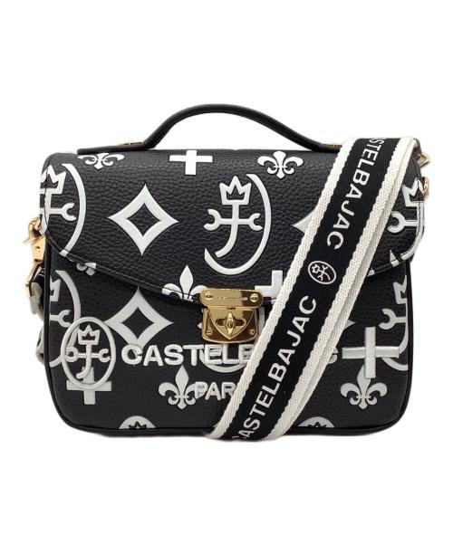 CASTELBAJAC（カステルバジャック）CASTELBAJAC (カステルバジャック) ショルダーバッグ ブラックの古着・服飾アイテム