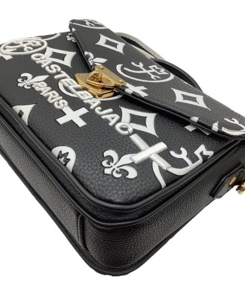 CASTELBAJAC（カステルバジャック）CASTELBAJAC (カステルバジャック) ショルダーバッグ ブラックの古着・服飾アイテム