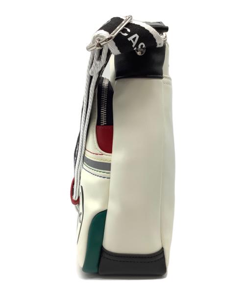 CASTELBAJAC（カステルバジャック）CASTELBAJAC (カステルバジャック) ショルダーバッグ ホワイトの古着・服飾アイテム