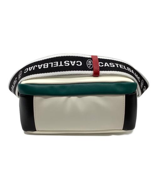 CASTELBAJAC（カステルバジャック）CASTELBAJAC (カステルバジャック) ショルダーバッグ ホワイトの古着・服飾アイテム
