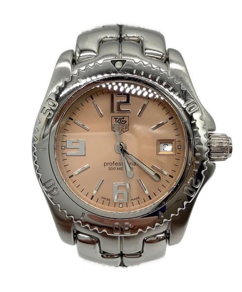 TAG Heuer（タグホイヤー）TAG Heuer (タグホイヤー) リンク プロフェッショナル 200 METERS ピンクの古着・服飾アイテム