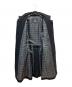 中古・古着 BURBERRY BLACK LABEL (バーバリーブラックレーベル) ステンカラーコート ブラック サイズ:M：14000円
