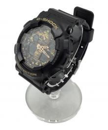 CASIO（カシオ）の古着「G-SHOCK GA-100CF ラバーベルト デジアナウォッチ」｜ブラック