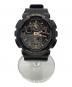 CASIO (カシオ) G-SHOCK GA-100CF ラバーベルト デジアナウォッチ ブラック：7000円
