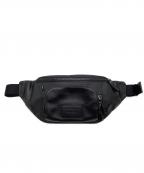 COACHコーチ）の古着「トラック ベルト バッグ」｜ブラック