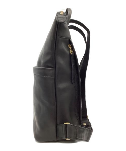 kissora（キソラ）Kissora (キソラ) レザーリュック ブラックの古着・服飾アイテム