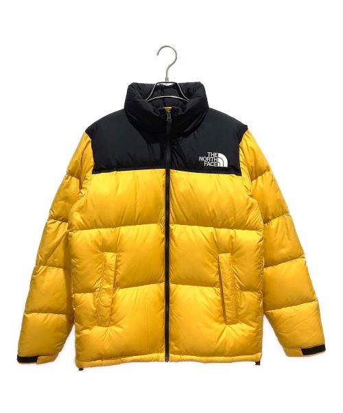 THE NORTH FACE（ザ ノース フェイス）THE NORTH FACE (ザ ノース フェイス) ダウンジャケット イエローxブラック サイズ:XLの古着・服飾アイテム
