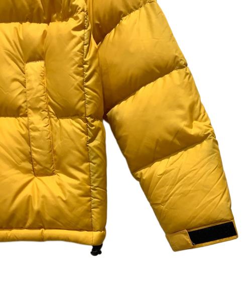 THE NORTH FACE（ザ ノース フェイス）THE NORTH FACE (ザ ノース フェイス) ダウンジャケット イエローxブラック サイズ:XLの古着・服飾アイテム