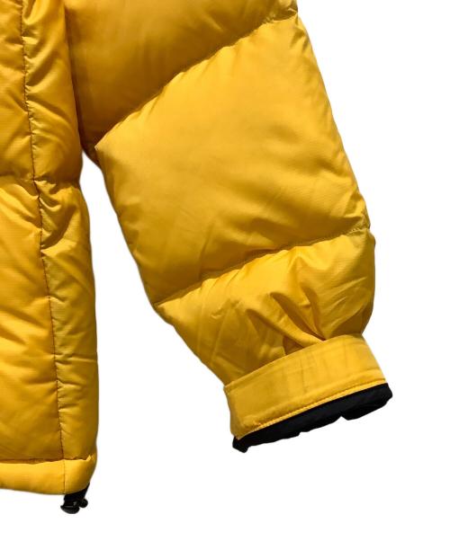 THE NORTH FACE（ザ ノース フェイス）THE NORTH FACE (ザ ノース フェイス) ダウンジャケット イエローxブラック サイズ:XLの古着・服飾アイテム
