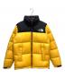 THE NORTH FACE（ザ ノース フェイス）の古着「ダウンジャケット」｜イエローxブラック