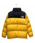 THE NORTH FACE (ザ ノース フェイス) ダウンジャケット イエローxブラック サイズ:XL：15000円