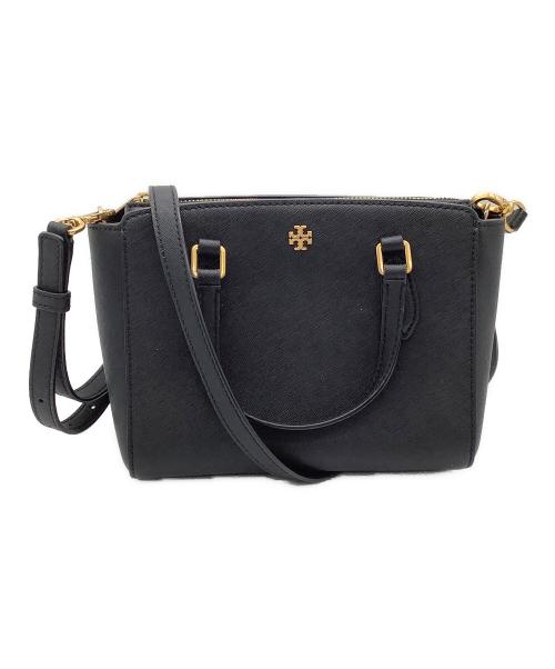 TORY BURCH（トリーバーチ）TORY BURCH (トリーバーチ) 2WAYショルダーバッグ ブラックの古着・服飾アイテム