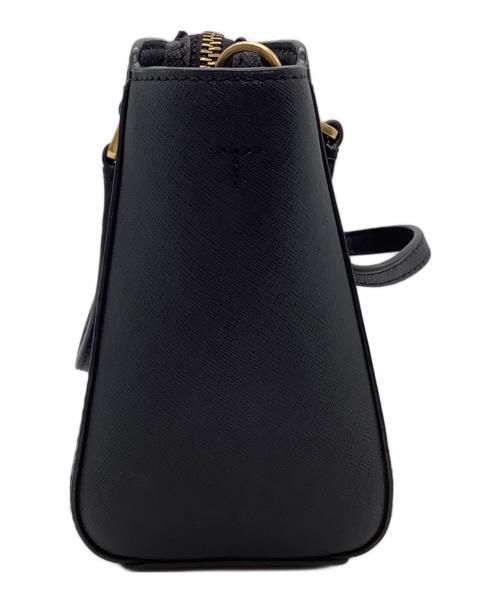 TORY BURCH（トリーバーチ）TORY BURCH (トリーバーチ) 2WAYショルダーバッグ ブラックの古着・服飾アイテム