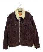 LEVI'Sリーバイス）の古着「Sherpa Trucker Jacket」｜ブラウン