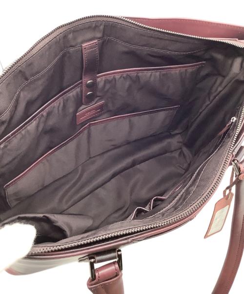 Joya（ジョーヤ）JOYA (ジョーヤ) レザートートバッグ レッドの古着・服飾アイテム