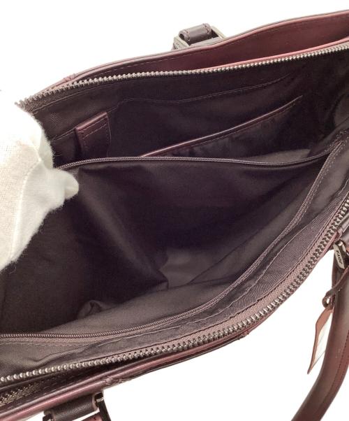 Joya（ジョーヤ）JOYA (ジョーヤ) レザートートバッグ レッドの古着・服飾アイテム