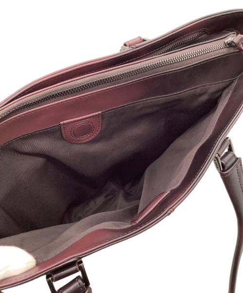 Joya（ジョーヤ）JOYA (ジョーヤ) レザートートバッグ レッドの古着・服飾アイテム