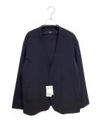 JOURNAL STANDARDジャーナルスタンダード）の古着「ノーカラージャケット」｜ネイビー