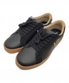 Sangacioサンガッチョ）の古着「ローカットスニーカー」｜ブラック×ベージュ