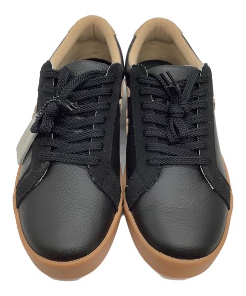 Sangacio（サンガッチョ）SANGACIO (サンガッチョ) ローカットスニーカー ブラック×ベージュ サイズ:26の古着・服飾アイテム