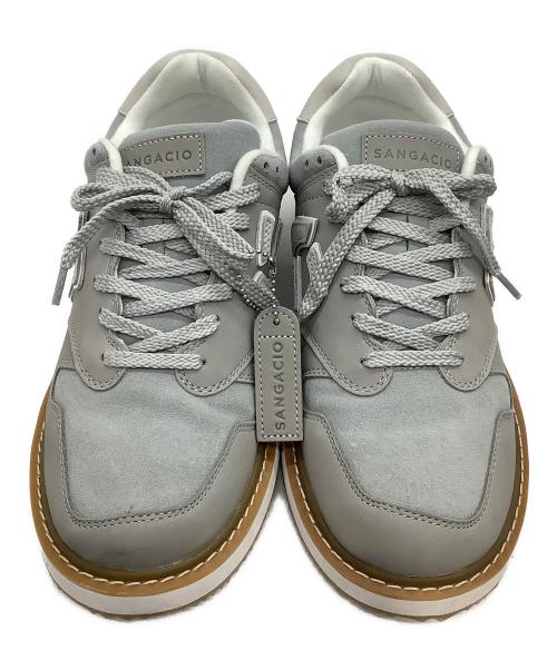Sangacio（サンガッチョ）SANGACIO (サンガッチョ) ローカットスニーカー グレー×ベージュ サイズ:26の古着・服飾アイテム