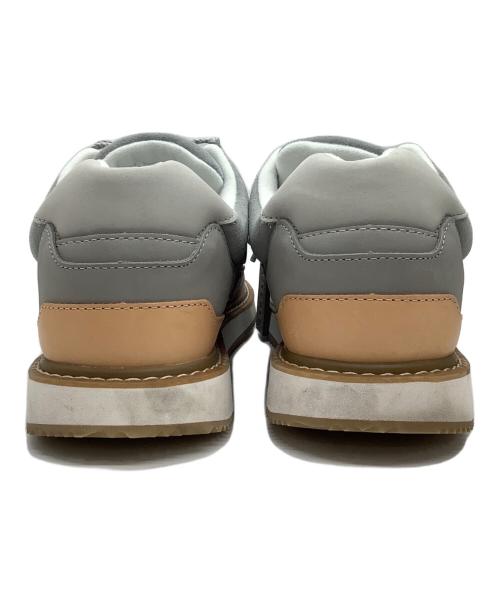 Sangacio（サンガッチョ）SANGACIO (サンガッチョ) ローカットスニーカー グレー×ベージュ サイズ:26の古着・服飾アイテム