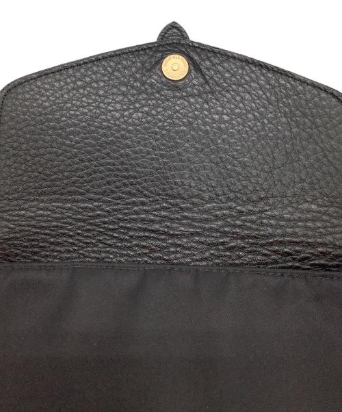 PELLE MORBIDA（ペッレモルビダ）PELLE MORBIDA (ペッレモルビダ) ショルダーバッグ ブラックの古着・服飾アイテム