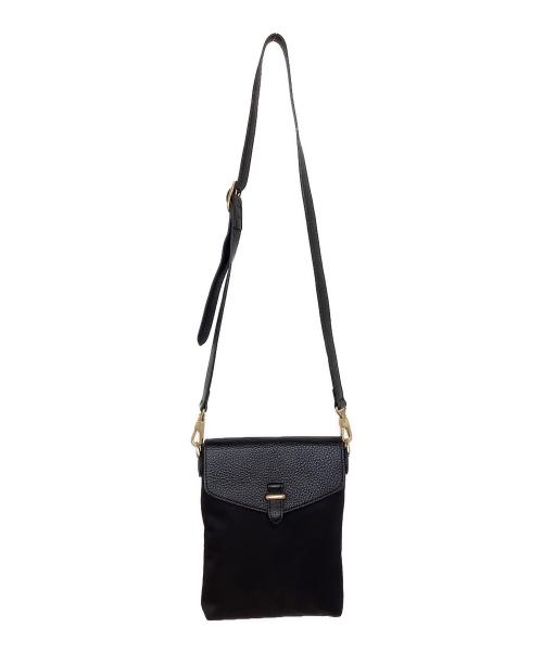 PELLE MORBIDA（ペッレモルビダ）PELLE MORBIDA (ペッレモルビダ) ショルダーバッグ ブラックの古着・服飾アイテム