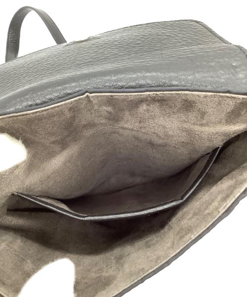 PELLE MORBIDA（ペッレモルビダ）PELLE MORBIDA (ペッレモルビダ) ショルダーバッグ ブラックの古着・服飾アイテム