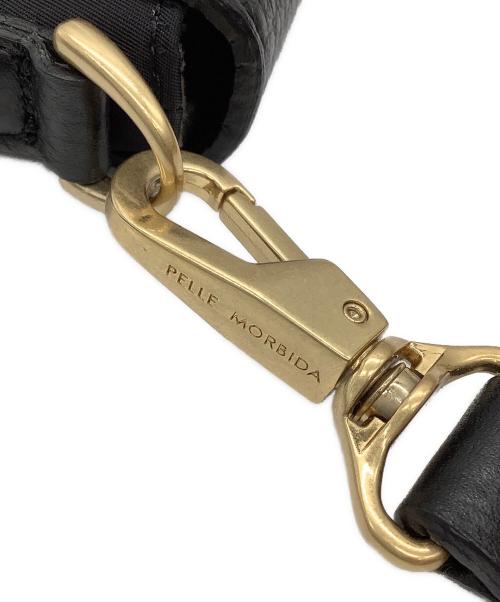 PELLE MORBIDA（ペッレモルビダ）PELLE MORBIDA (ペッレモルビダ) ショルダーバッグ ブラックの古着・服飾アイテム