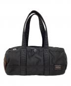 PORTERポーター）の古着「タンカー ダッフルバッグ」｜ブラック
